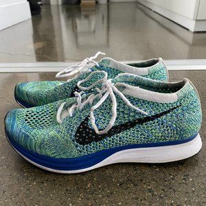 Nike Flyknit Racer Tranquil Blue Green (7.5W/6M)